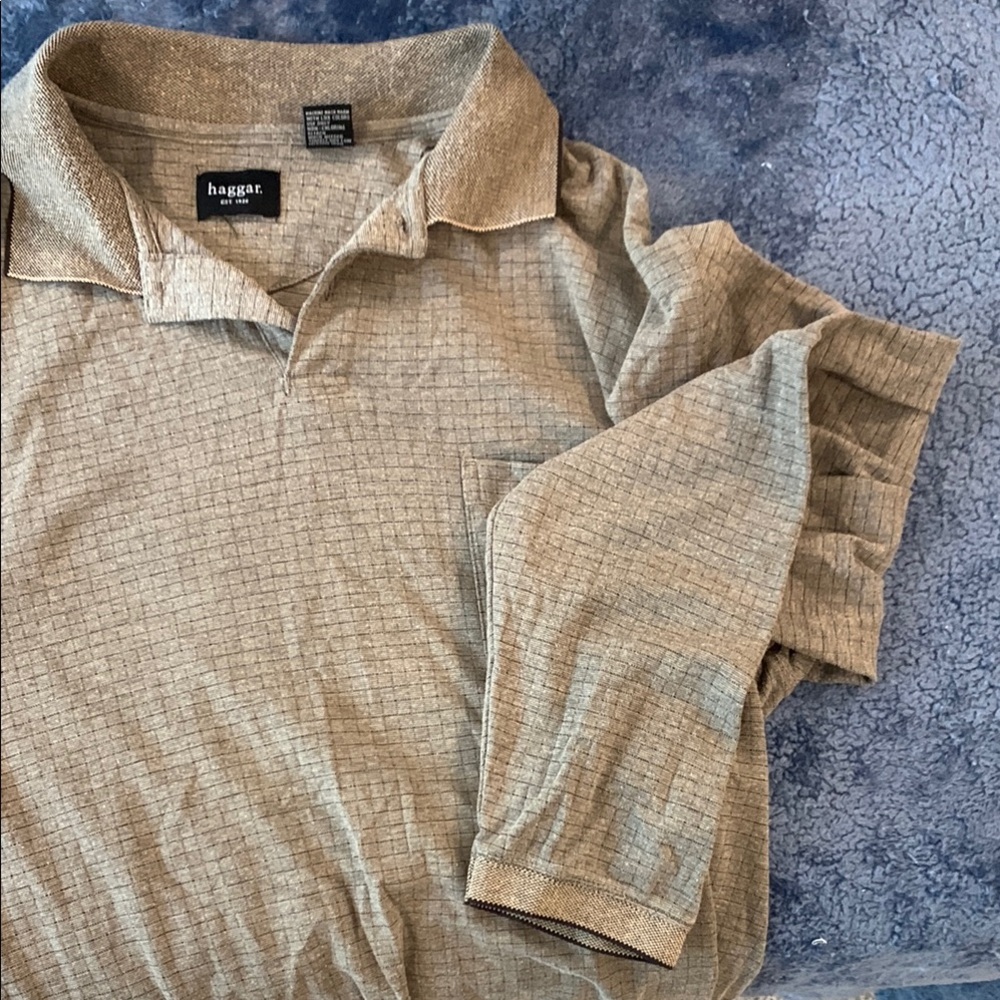Haggar Long sleeve Polo
